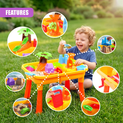 Sand & Water Table with Water Mill