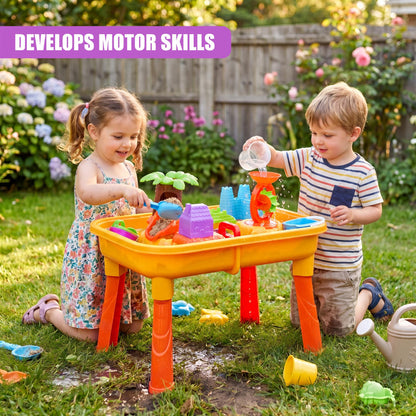 Sand & Water Table with Water Mill
